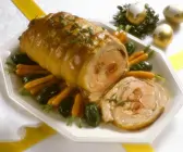 Kalbsnierenbraten mit Gemüse