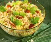 Nudelsalat mit Schinken und Ananas