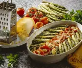 Kartoffelgratin mit Spargel