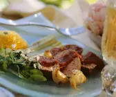 Rinderfiletbraten mit Tomatensauce