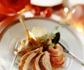 Entenbraten mit Serviettenknödel