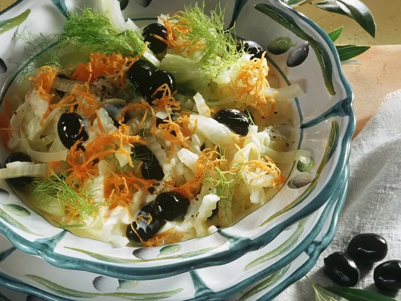 Fenchelsalat mit Möhren