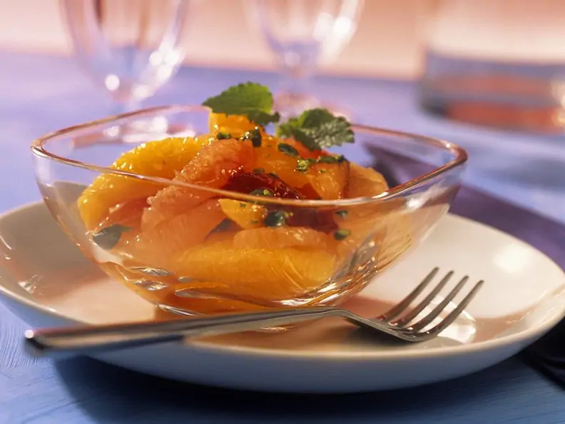 Zitrusfruchtsalat