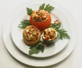 Buntes Gemüse mit Couscousfüllung