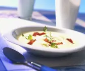 Kartoffel-Sauerkrautsuppe
