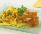 Putenbrust mit Curry-Gemüse