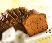 Einfacher Schokoladenkuchen für die Kastenform