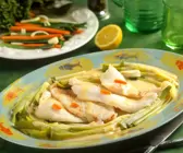 Steinbutt mit Sauce Hollandaise