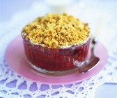 Erdbeer-Crumble