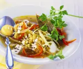 Spitzkohl-Senf-Suppe