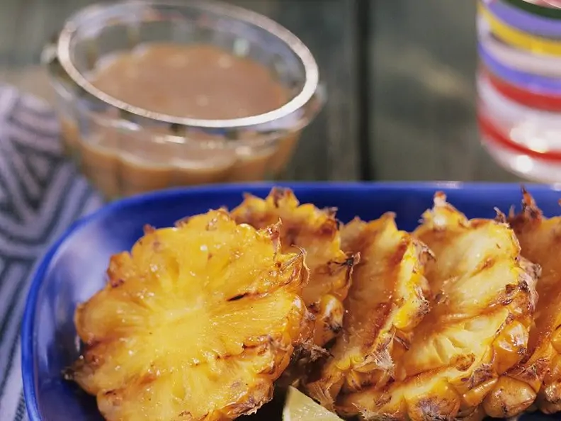 Gegrillte Ananas