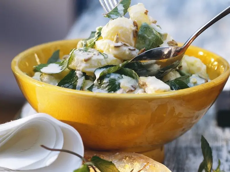 Kartoffel-Avocadosalat