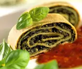Pikanter Spinatstrudel