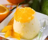 Orangenpudding