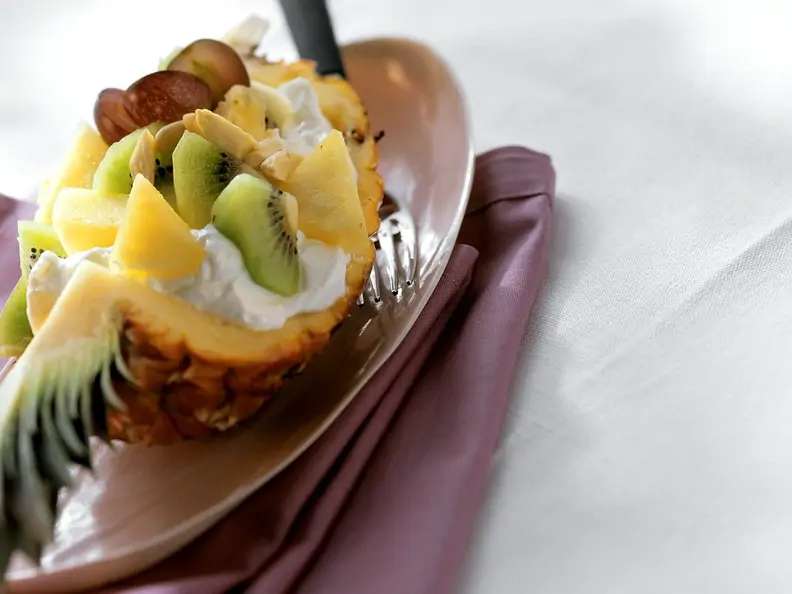 Quark mit Früchten
