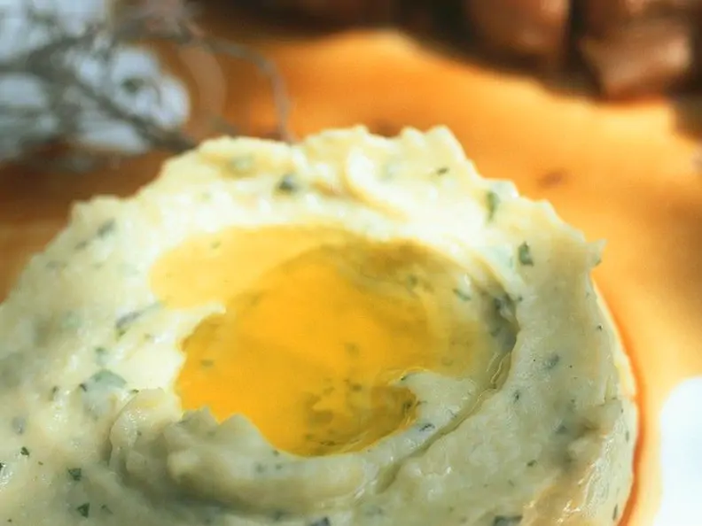 Lammkoteletts mit Kartoffelpüree
