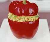 Paprika mit Couscous-Füllung