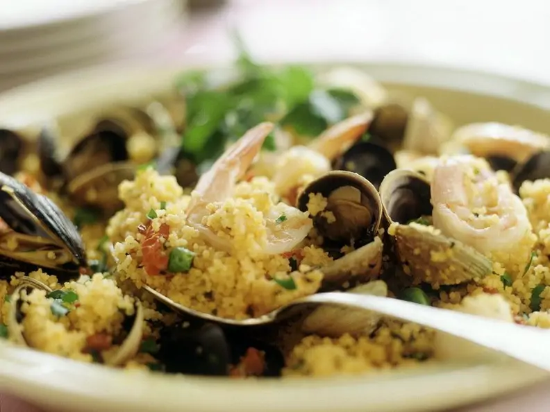 Couscous mit Muscheln