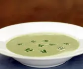 Kartoffelsuppe mit Sauerampfer