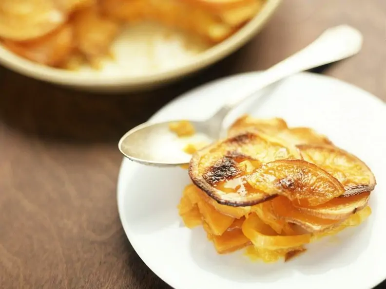 Yams-Gratin