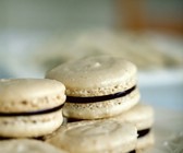 Macarons mit Schokocreme