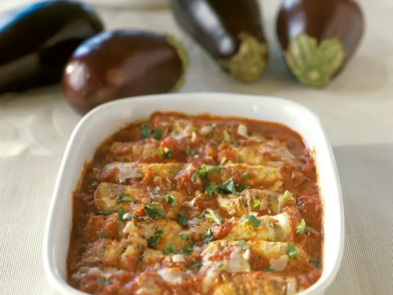 Auberginenauflauf mit Hackfleisch