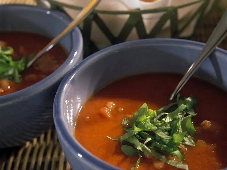 Kalte Tomatensuppe