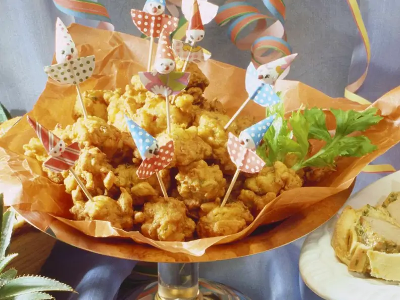 Gemüsebällchen Fingerfood