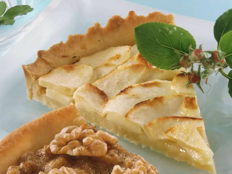 Saftige Apfeltarte