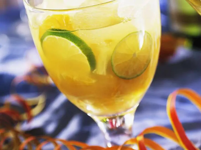 Mandarinen-Limetten-Drink