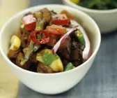 Brinjal bhajee