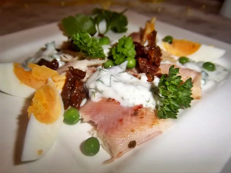 Räucherfisch-Salat