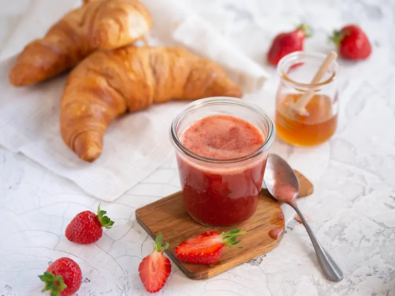 Marmelade mit Agar-Agar
