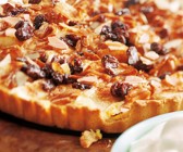 Norwegischer Apfelkuchen mit Pudding