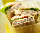 Ciabatta-Sandwich mit Roastbeef