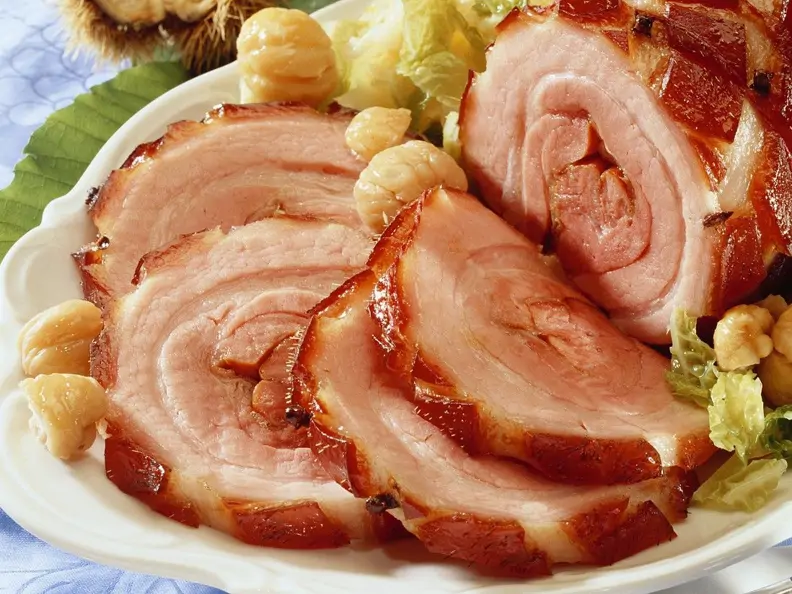 Gepökelter Schweinebraten