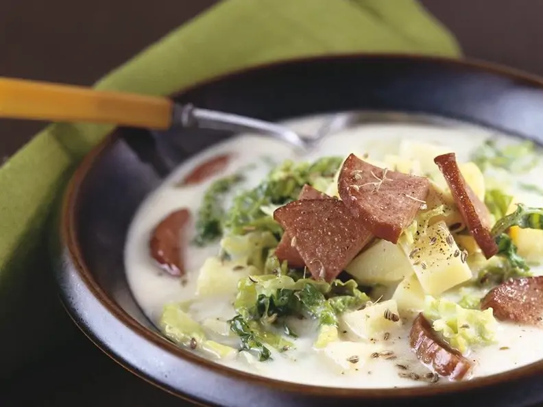 Wirsing-Kartoffelsuppe