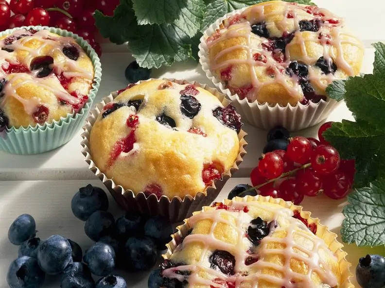 Beeren-Muffins