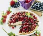 Käse-Beerenkuchen
