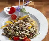 Rindfleisch-Gemüse-Salat
