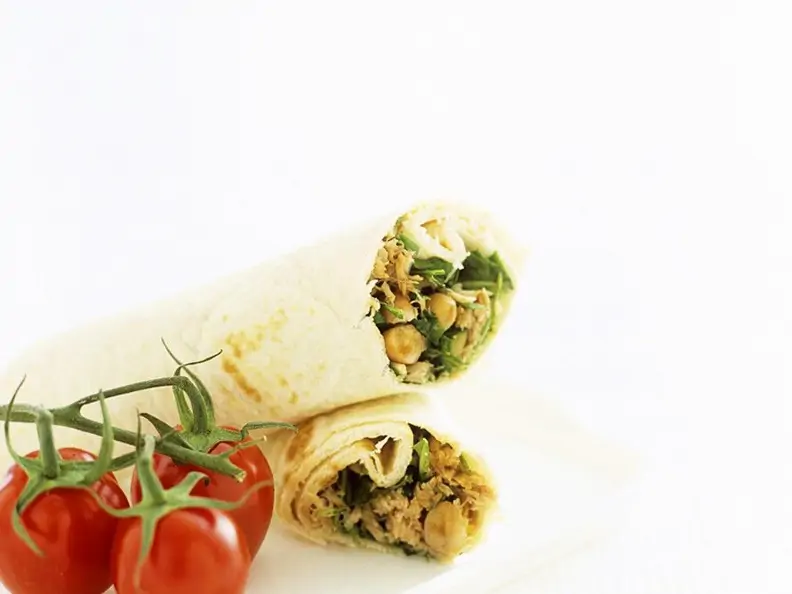 Wraps mit Thunifsch und weißen Bohnen