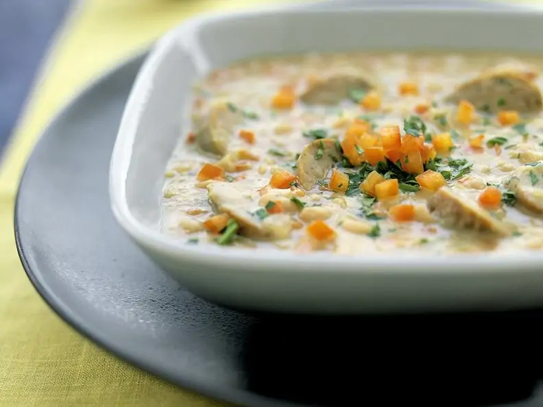 Bohneneintopf mit Wurst