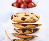 Cookies mit Kirschen