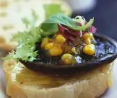 Burger mit Portobello