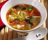 Asiatische Gemüsesuppe