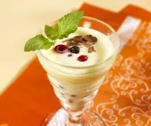 Joghurt-Mangocreme