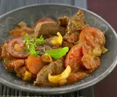 Rindergulasch mit Tomaten