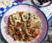 Paprikaeintopf mit Thunfisch
