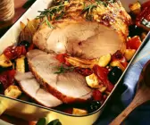 Kräuter-Schweinebraten mit Gemüse