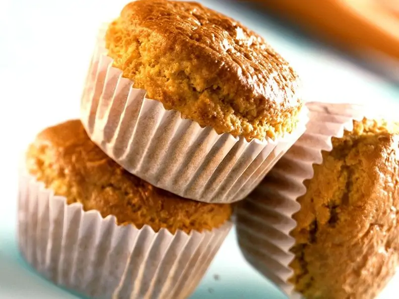 Süße Möhrenmuffins